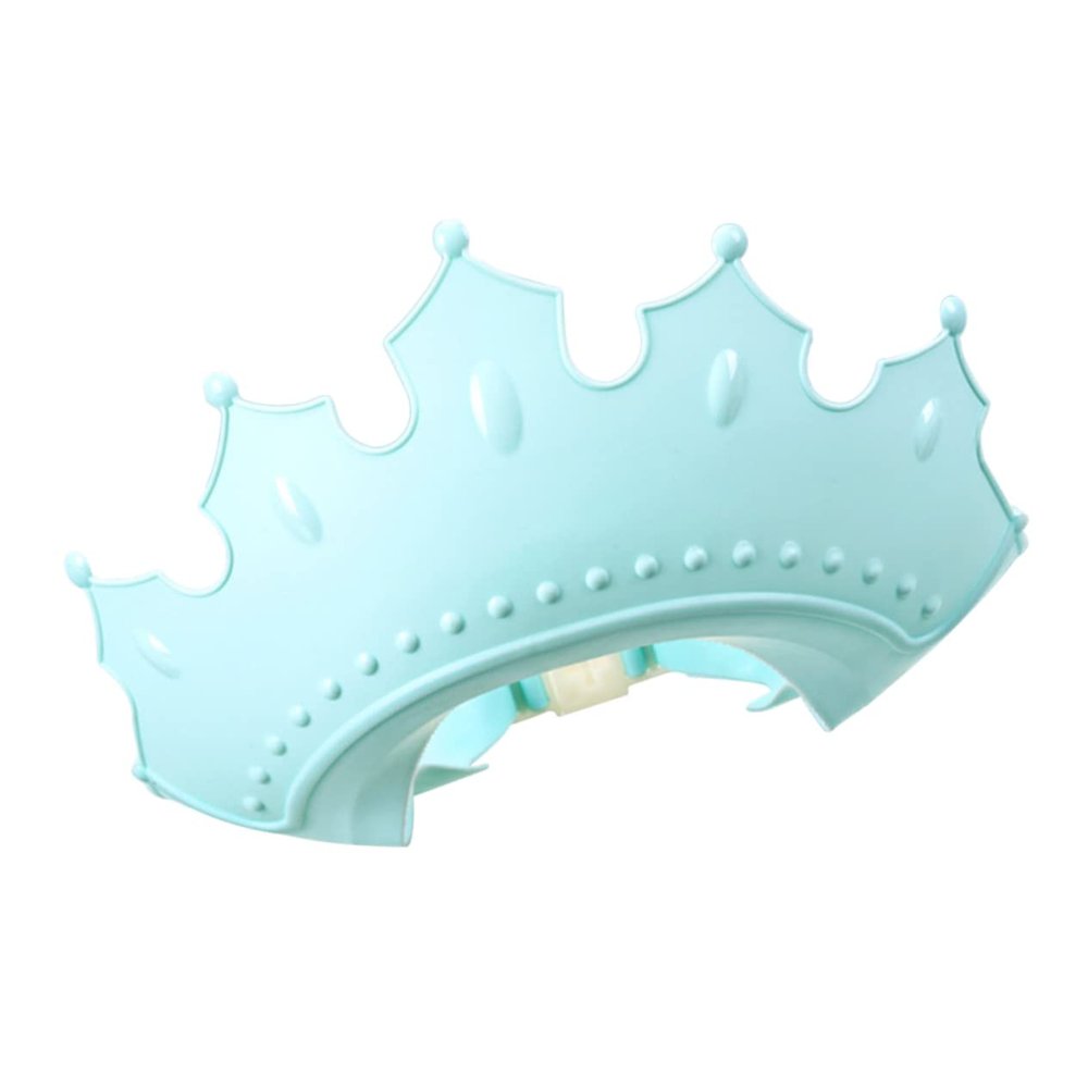 Adjustable Crown-Shaped Shampoo Cap for Children