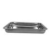 Stainless Steel Bird Cage Bath, Silver Shower Basin for Parrots view 1