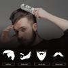 Ergonomic Portable Dual-Function Anti-Snag Beard Comb view 2