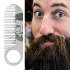 Ergonomic Portable Dual-Function Anti-Snag Beard Comb view 3