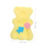 SWOOMEY Baby Bath Mat for Newborns, Non-Slip PP and Sponge Bath Support, Random Style view 2