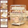 Baby Bottle Organizer with Lid, Vertical Drying Rack view 4