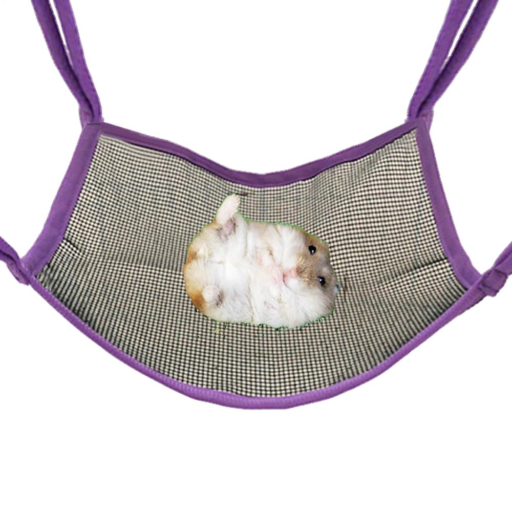 Generic Small Animal Hammock - Rabbit Hammock, Chew-Resistant Swing Toy