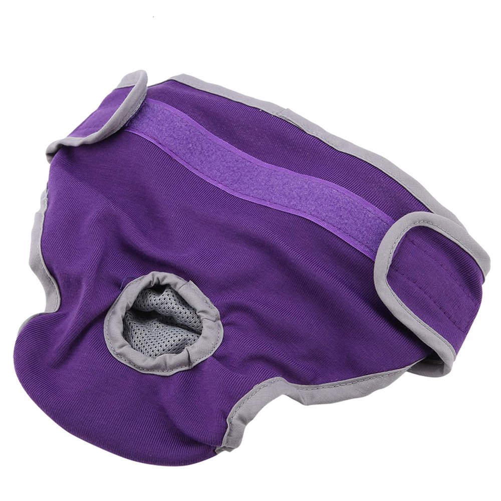 AlpenLife Basics Female Dog Underwear, Physiological Pants, Cotton Pet Pants (#17)