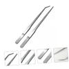 Toyvian Feeding Tweezers - Antistatic and Durable Stainless Steel (2 Pack) view 3