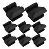 BESPORTBLE 8-Piece Black ABS Terrarium Lid Clips with Escape-Prevention Design for Turtle Tanks and Terrariums, Easy to Install view 1