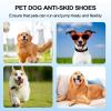 Nbbwwu Puppy Shoes | 4 Pack Reflective Dog Shoes - Paw Protection for Puppies view 4