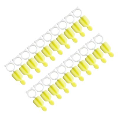 Milisten 20-Piece Bottle Cleaning Brushes with Sponge for Baby Bottles