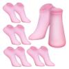 Veemoon 5-Pair Silicone Moisturizing Gel Socks for Dry Feet view 1