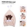 Microfiber Hair-Drying Towel, Fast-Drying Hair, Coffee view 2