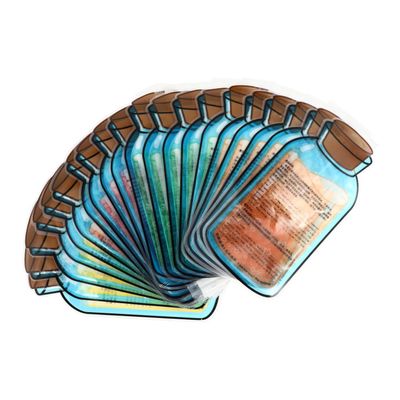 Food Ice Bags, 20-Pack, PET, 400 mL, for Cooling