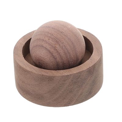 Homoyoyo Compact Wooden Diffuser Ball for Home, Office, and Car