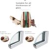 Double-Sided Magnetic Window Cleaner with Handle, 2.5 m Retractable Safety Cord, 15–26 mm view 2