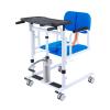 JIANGYUXINLI Hydraulic Patient Transfer Wheelchair with Shower Seat, Toilet and 180° Split Seat view 1
