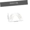 Silicone Nose Pads for Glasses, 3-Pack, Transparent, Non-Slip view 2