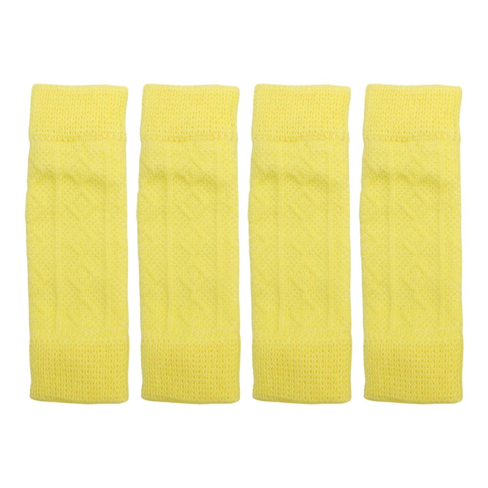 CAPASTEC Pack of 4 Dog Leg Warmers - Winter Soft Warm Knitted Socks