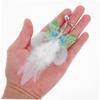 Yardwe 4-Piece Cat Teaser Refill Set with Bell, Feathers and Butterfly view 4