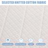 LDLCYCN White Latex Memory Foam Massage Table Mattress Topper, 3 cm/6 cm, 190 x 70 cm, with Face Breathing Hole view 3