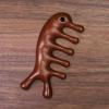 Wooden Massage Comb for Head and Face, 10 x 5 x 0.9 cm, 1 Piece view 3