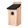 Waterproof Wooden Birdhouse with Screws, 11.81 x 4.92 x 4.92 in view 1