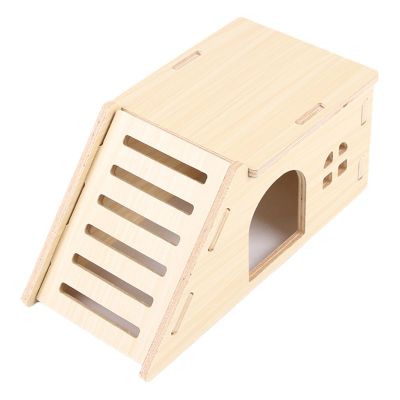 Hamster House with Ladder and Accessories