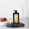 Refillable Shampoo Bottle, 750 mL, Transparent Plastic with Pump view 4