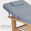 Joytar Professional Stationary Massage Table, Spa Facial Table, Solid Wood Beauty Table with Holes, 185 x 70 cm, White view 2