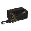 Marble Black Gold Dog Poop Bag Holder view 1