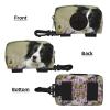 Black Border Collie Lawn Dog Waste Bag Holder view 2