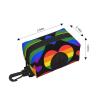 Rainbow Hearts Gay Pride Flag Dog Waste Bag Holder view 3