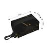 Golden Black Marble Natural Dog Poop Bag Holder view 3