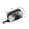 Cute Mini Schnauzer Print Dog Waste Bag Holder view 3