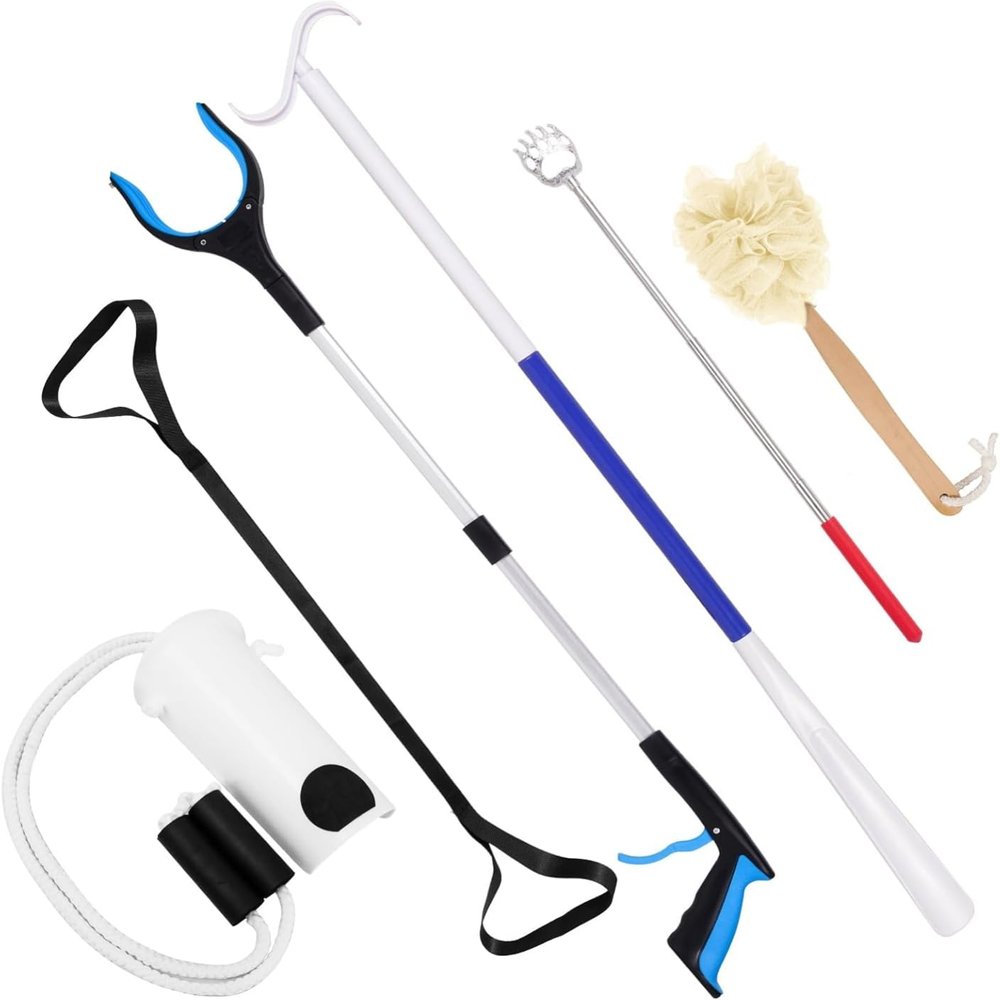 MUSLONG Knee and Hip Surgery Recovery Kit, Dressing Aids