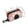 Pink Dog Peach Poop Bag Holder and Dispenser view 3