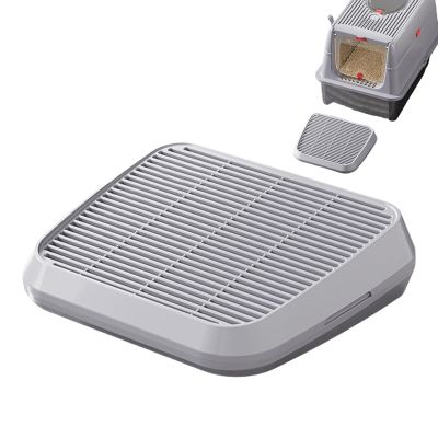 Cat Litter Box Ramp with Filter Function