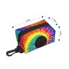 Rainbow Tie-Dye Dog Poop Bag Holder view 3