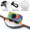 Rainbow Tie-Dye Dog Poop Bag Holder view 4