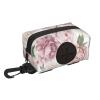 Spring Season Pink Flower Dog Waste Bag Holder view 1