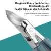 DAILIENFUS 3-Piece Nail Clipper Set with Eagle-Beak Angle, Catcher and Toenail Clipper, Green view 3
