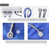 Air Compression Leg and Foot Massager, Sequential Pressotherapy Machine view 4
