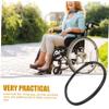 jojofuny Replacement Silicone Push Rim Covers for Wheelchairs view 4