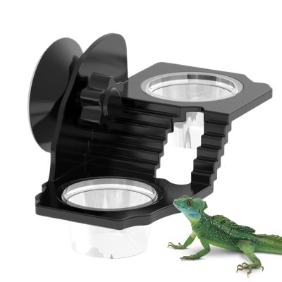 Reptile Water Bowl with Suction Mount