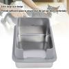 HEEPDD Stainless Steel Cat Litter Box XL view 4