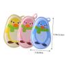 SAFIGLE 3-Piece Cotton and Polyester Bath Scrubbers, Assorted Colors view 2