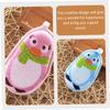 SAFIGLE 3-Piece Cotton and Polyester Bath Scrubbers, Assorted Colors view 3