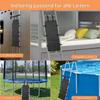Bunk Bed Ladder Safety Guard – Foldable Child Safety Accessory for Loft Stairs view 3