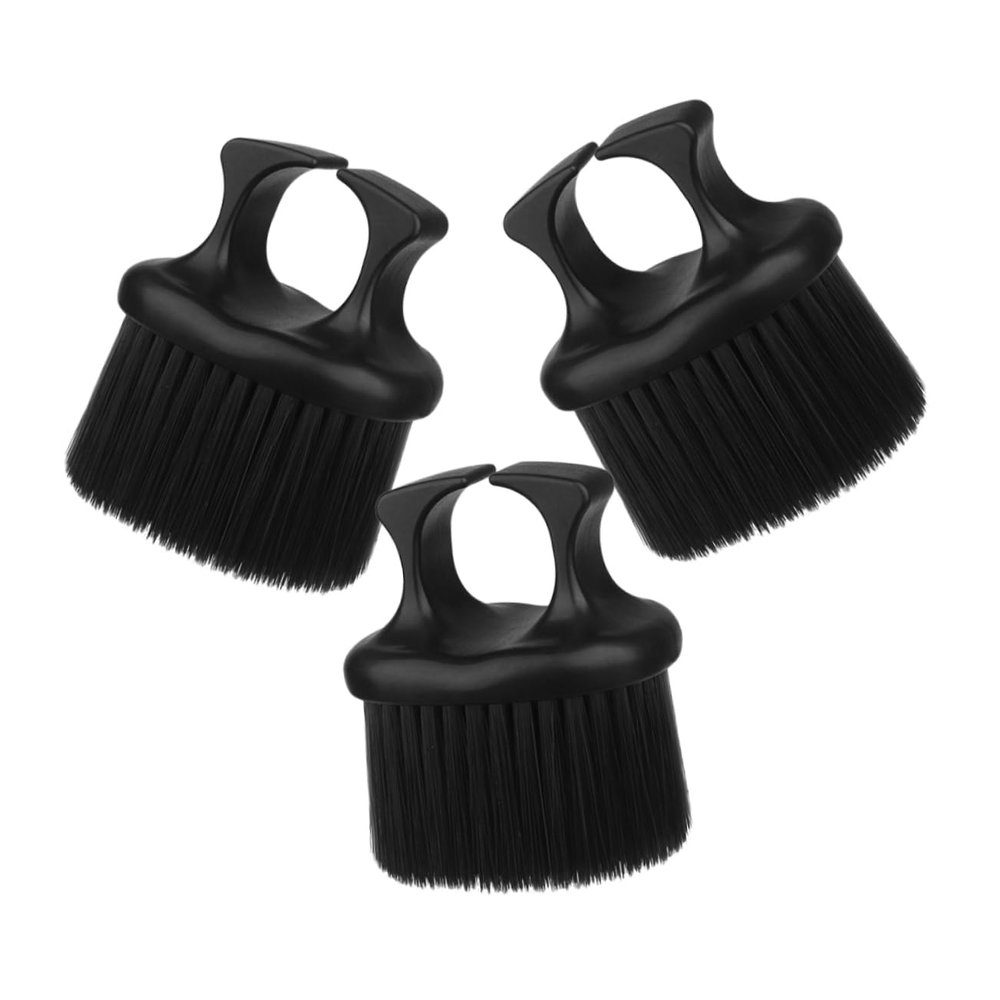 MAJORMENCH 3-Piece Beard Brush Set with Nylon and ABS Bristles