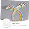 5-Pack Silicone and Iron Napkin Clips for Adults view 3