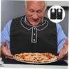 VALICLUD 2-Pack Waterproof Adult Bibs, Grease-Resistant, Quick-Drying view 2