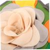Abaodam Small Animal Snuffle Mat, Interactive Snuffle Pad for Rabbits, Hamsters and Rats, Slow Feeding and Enrichment, Safe Felt Fabric, Improves Intelligence and view 3